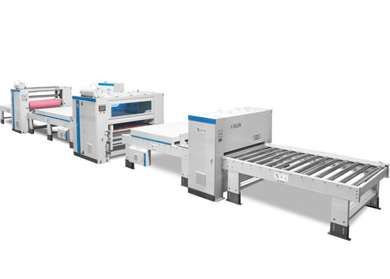Ημιαυτόματη μηχανή laminating pur PLC μηχανή laminating θερμού τήξης